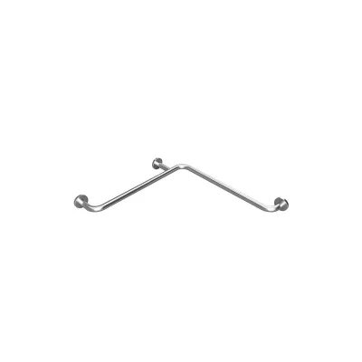 Brillantbad BELP Duschgriff Edelstahl gebürstet mit Abdeckung 710x80x710 mm, 120 kg Traglast für Bad & WC >> zum Bohren