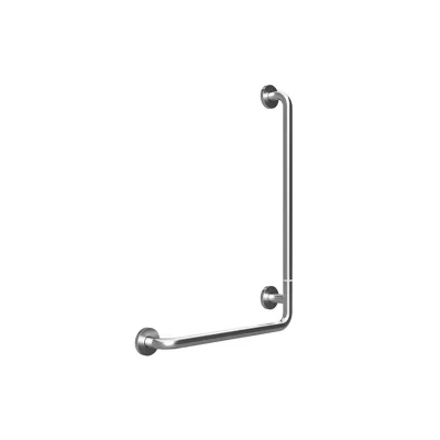 Brillantbad BELP Duschgriff Steckbar Rechts Edelstahl gebürstet mit Abdeckung 110x630x890 mm, 120 kg Traglast für Bad & WC >> zum Bohren
