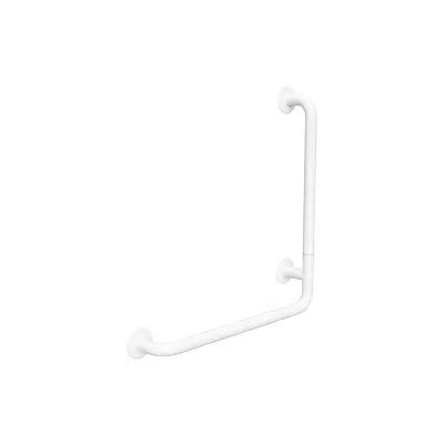 Brillantbad BELP Duschgriff Steckbar Rechts Eisen Weiß 110x625x675 mm, 120 kg Traglast für Bad & WC >> zum Bohren