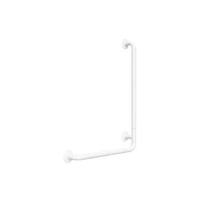 Brillantbad BELP Duschgriff Steckbar Rechts Eisen Weiß 110x625x885 mm, 120 kg Traglast für Bad & WC >> zum Bohren