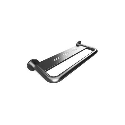 Brillantbad BELP Griff Edelstahl gebürstet mit Abdeckung 580x80x220 mm, 120 kg Traglast für Bad & WC >> zum Bohren