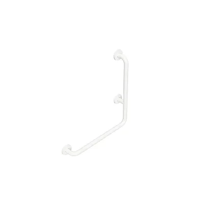 Brillantbad BELP Haltegriff Rechts Eisen Weiß mit Abdeckung 630x680x110 mm, 120 kg Traglast für Bad & WC >> zum Bohren