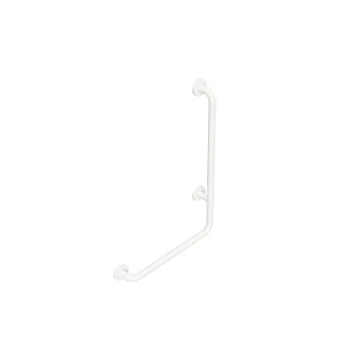 Brillantbad BELP Haltegriff Rechts Eisen Weiß mit Abdeckung 630x890x110 mm, 120 kg Traglast für Bad & WC >> zum Bohren