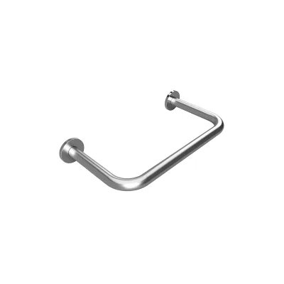 Brillantbad BELP Siphonschutz Edelstahl gebürstet mit Abdeckung 545x80x266 mm, 120 kg Traglast für Bad & WC >> zum Bohren