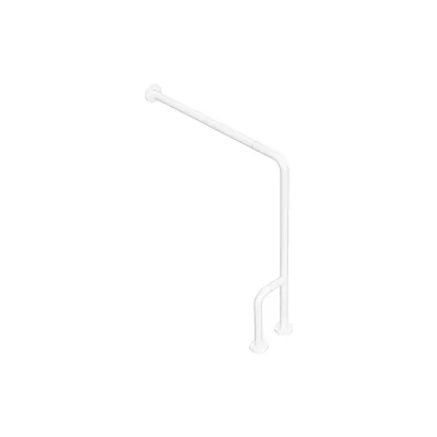 Brillantbad BELP Stützgriff Links Steckbar Eisen Weiß 840x225x866 mm, 120 kg Traglast für Bad & WC >> zum Bohren