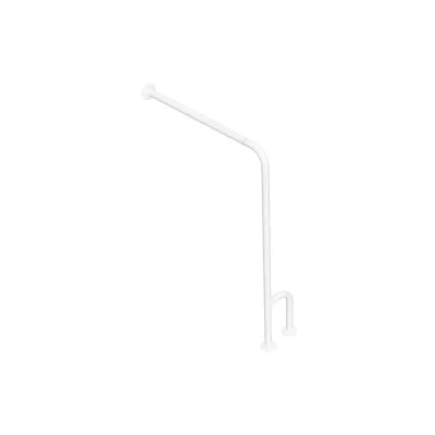 Brillantbad BELP Stützgriff Rechts Steckbar Eisen Weiß 840x225x866 mm, 120 kg Traglast für Bad & WC >> zum Bohren