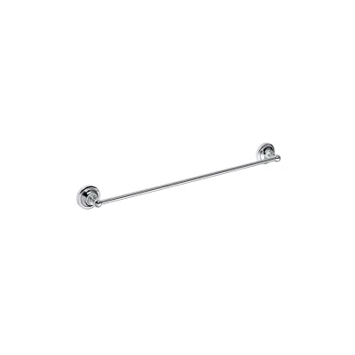 Brillantbad BETRO CHROM Handtuchhalter Messing Chrom 665x65x65 mm für Bad & Küche >> zum Bohren