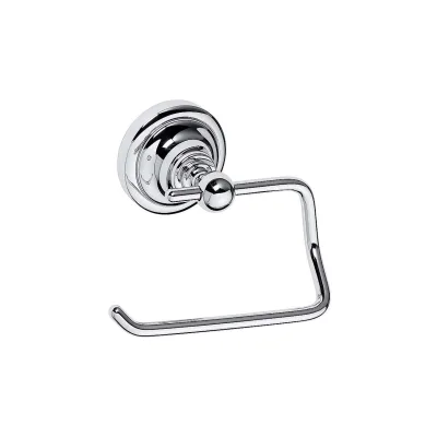 Brillantbad BETRO CHROM Papierrollenhalter ohne Deckel Messing Chrom 135x100x90 mm für Bad & WC >> zum Bohren