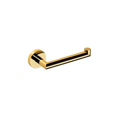 Brillantbad BILLO Papierrollenhalter ohne Deckel Messing Gold poliert 70x175x55 mm für Bad & WC >> zum Bohren oder Kleben*