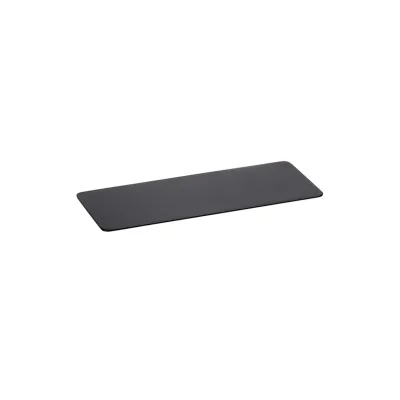Brillantbad BORGANIC BLACK Ablage Edelstahl Schwarz 110x300x22 mm für Bad & WC >> zum Bohren