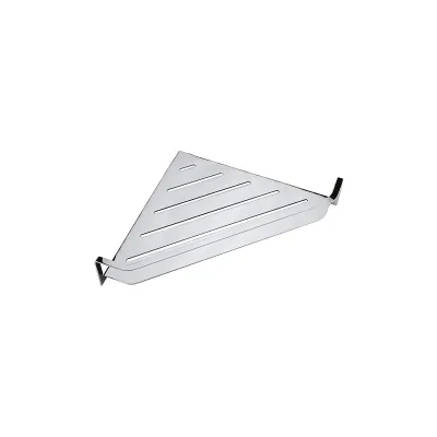 Brillantbad BYTRO Eckseifenkorb Edelstahl Chrom poliert 205x340x65 mm für Bad & WC >> zum Bohren