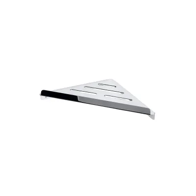 Brillantbad BYTRO Eckseifenkorb Edelstahl poliert 142x262x35 mm für Bad & WC >> zum Bohren
