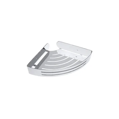 Brillantbad BYTRO Eckseifenkorb Edelstahl poliert 210x311x45 mm für Bad & WC >> zum Bohren