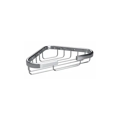 Brillantbad BYTRO Eckseifenkorb Messing Chrom poliert 111x173x30 mm für Bad & WC >> zum Bohren