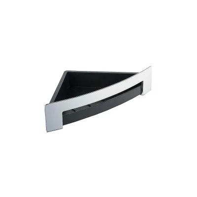 Brillantbad BYTRO Eckseifenkorb Messing Kunststoff Chrom 160x280x75 mm für Bad & WC >> zum Bohren