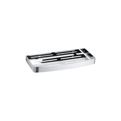 Brillantbad BYTRO Seifenkorb Edelstahl poliert 115x300x26 mm für Bad & WC >> zum Bohren