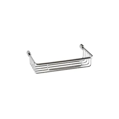 Brillantbad BYTRO Seifenkorb Messing Chrom poliert 100x155x25 mm für Bad & WC >> zum Bohren