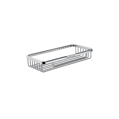 Brillantbad BYTRO Seifenkorb Messing Chrom poliert 100x230x30 mm für Bad & WC >> zum Bohren