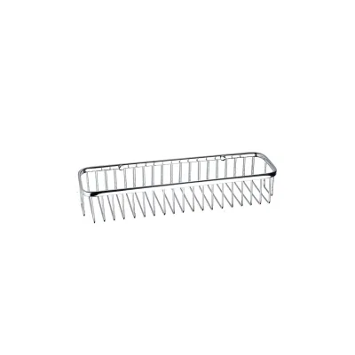 Brillantbad BYTRO Seifenkorb Messing Chrom poliert 120x405x70 mm für Bad & WC >> zum Bohren