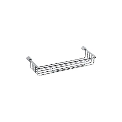 Brillantbad BYTRO Seifenkorb Messing Chrom poliert 130x235x58 mm für Bad & WC >> zum Bohren