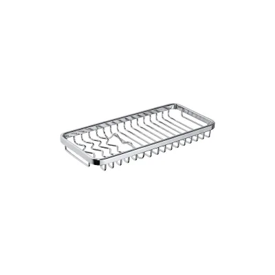Brillantbad BYTRO Seifenkorb Messing Chrom poliert 130x300x30 mm für Bad & WC >> zum Bohren