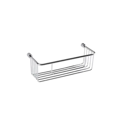Brillantbad BYTRO Seifenkorb Messing Chrom poliert 135x320x110 mm für Bad & WC >> zum Bohren