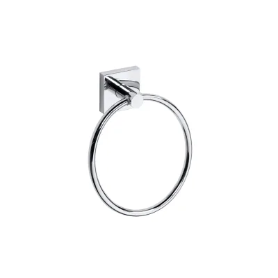 Brillantbad META Handtuchring Messing Chrom 50x168x188 mm für Bad & Küche >> zum Bohren