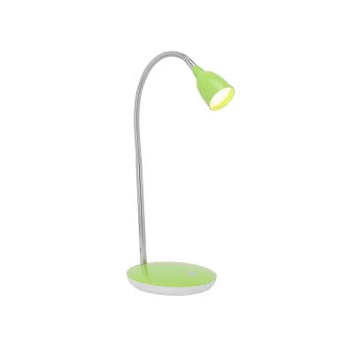 BRILLIANT Lampe Anthony LED Tischleuchte eisen/grün   1x 2.4W LED integriert, (200lm, 3000K)   Mit Druckschalter an der Basis