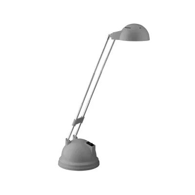 BRILLIANT Lampe Katrina LED Tischleuchte titan   1x 5.7W LED integriert (SMD), (600lm, 2700K)   Mit Kippschalter / Kopf schwenkbar