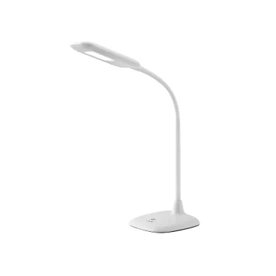 BRILLIANT Lampe Nele LED Tischleuchte Touchdimmer weiß   1x 5W LED integriert (SMD), (300lm, 6000K)   Mit 3-Stufen-Touchdimmer