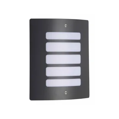 BRILLIANT Lampe Todd Außenwandleuchte anthrazit   1x A60, E27, 60W, geeignet für Normallampen (nicht enthalten)   IP-Schutzart: 44 - spritzwassergeschützt
