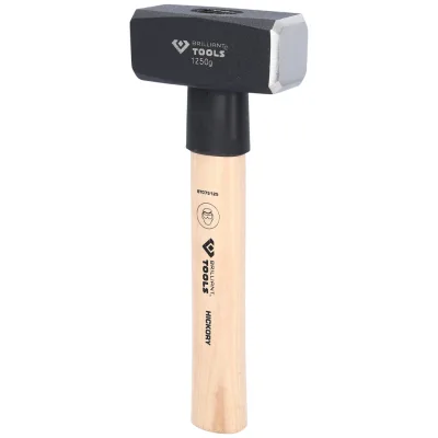 Brilliant Tools Fäustel mit Hickory-Stiel, 1250 g