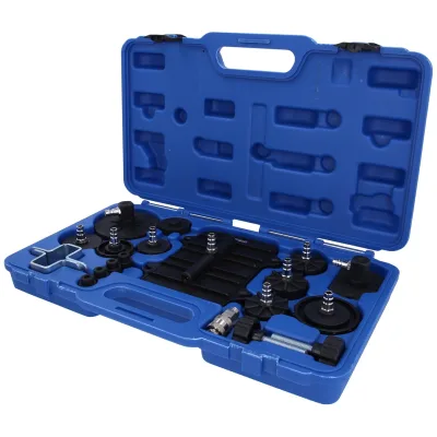 Brilliant Tools Universal-Adaptersatz zur Bremsentlüftung, 20-tlg.