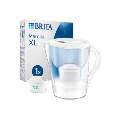 Wasserfilter-Kanne Marella XL weiß (3,5l) inkl. 1 MAXTRA PRO All-in-1 Kartusche