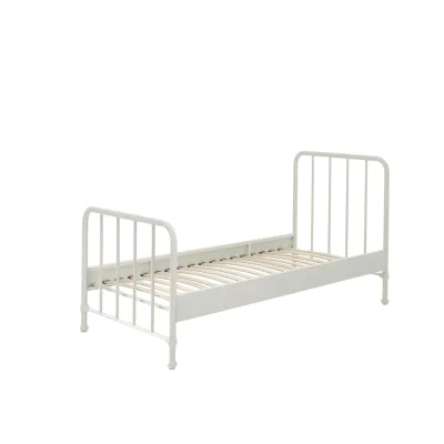 BRONXX Metallbett im coolen Look, Liegefläche 90 x 200 cm versch. Farben