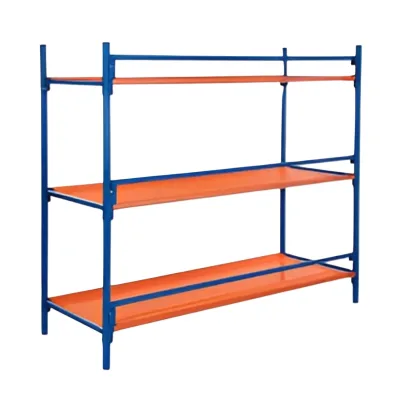 BSSD Defence 3-Etagenbett für 3 Personen, Blau-Orange