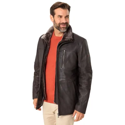 Bugatti Herren Lederjacke
