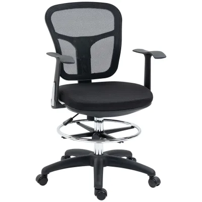 Bürostuhl, Ergonomischer Zeichenstuhl, Höhenverstellbarer Computerstuhl