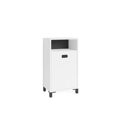 byLIVING Badezimmer Kommode WELLNESS, Breite 42 cm, weiß/schwarz