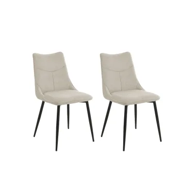 byLIVING Stuhl CARLO, Breite 59 cm, taupe