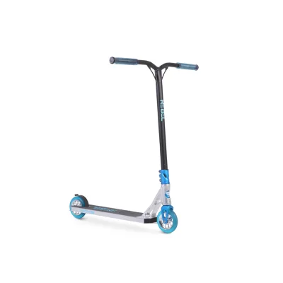 Byox Kinderroller Rebel, Aluminium, ABEC-9 Lager, Stahllenker, PU Räder, Bremse blau
