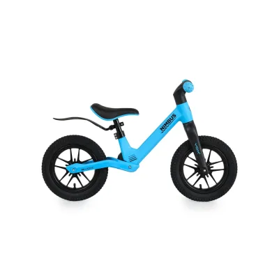 Byox Laufrad Nimbus 12 Zoll Luftreifen Sitz verstellbar Leuchträder Schutzblech blau