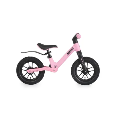 Byox Laufrad Nimbus 12 Zoll Luftreifen Sitz verstellbar Leuchträder Schutzblech rosa