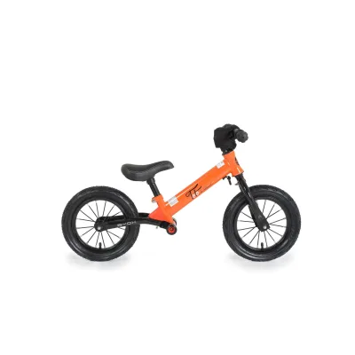 Byox Laufrad ToTo 12 Zoll Luftreifen, Anti-Rutsch-Griffe, Sattel einstellbar orange