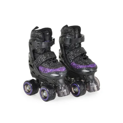 Byox Rollschuhe Sparkle, PU-Räder, verschiedene Größen, ABEC-5-Lager, PU-Bremse S (Gr. 30-33)
