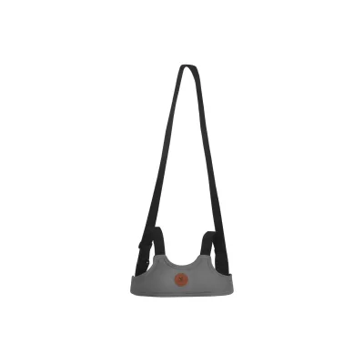 Cangaroo Babylaufgurt Safety, Riemen verstellbar, Laufleine, Sicherheitsgurt grau