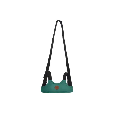 Cangaroo Babylaufgurt Safety, Riemen verstellbar, Laufleine, Sicherheitsgurt grün