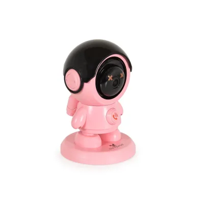 Cangaroo Babyphone West 360 Grad Drehung, Nachtsicht, SD-Kartenstecklatz, WLAN rosa