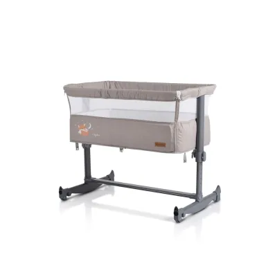 Cangaroo Beistellbett Always Together Schaukel Matratze, verstellbar, rutschfest beige
