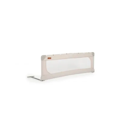 Cangaroo Bettschutzgitter Leinen 130 cm Bettgitter Rausfallschutz Front klappbar beige